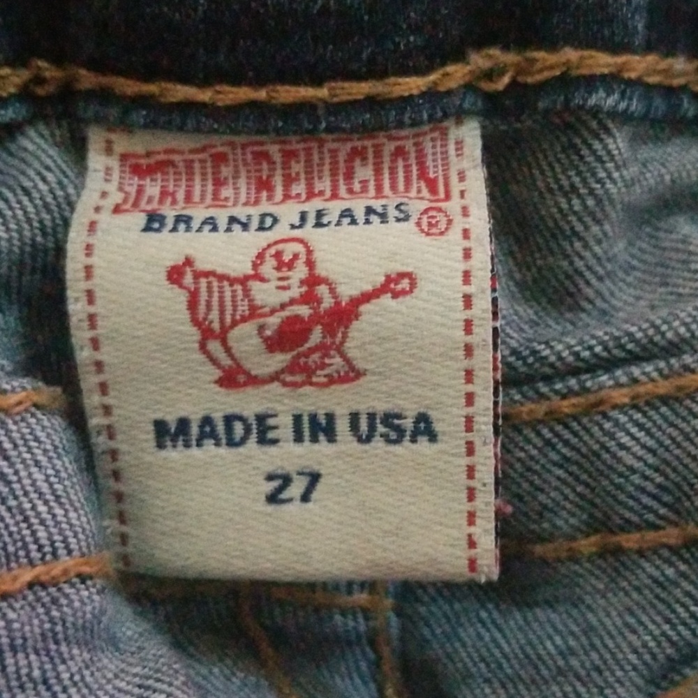 True Religion Hi-Rise Boot Jeans 27 - Picture 6 of 8